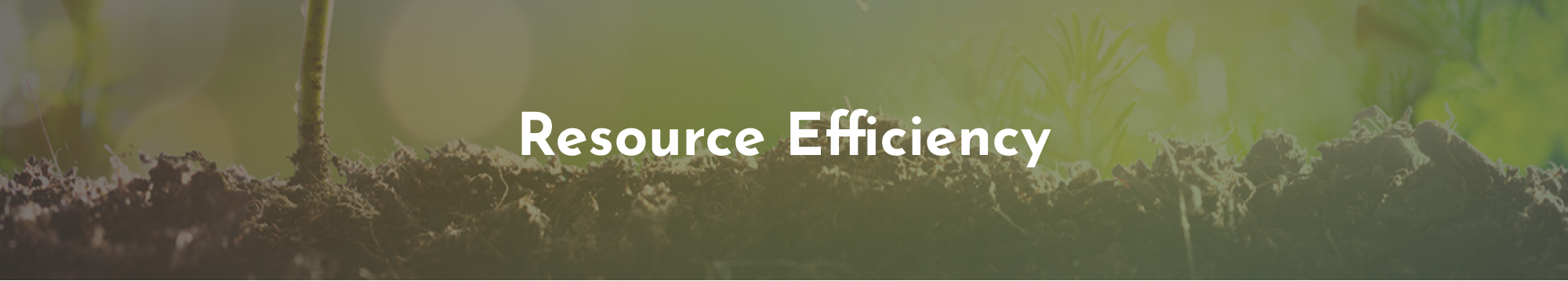Resource Efficiency