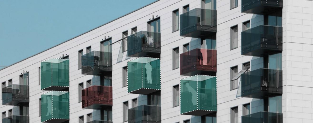 outdoor space balcony space living space apartment balcony